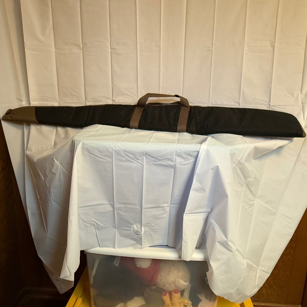 Game Winner Shotgun Case Padded Brown Black Canvas‎ Gun Rifle Bag